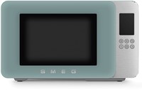 Smeg MOC01EGMEU Vrijstaande microgolfoven met grill - Emerald Green Mat