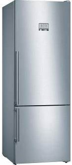 BOSCH Koelkast - vrijstaand HC - Serie 8 Bottom-Freezer NoFrost HC ready, koelk. VitaFresh pro 0°C 124 l, 4-8°C 251 l, diepvr. 108 l****, indoorelectr.,193x70x80 cm Inox deuren antiFingerprint C
