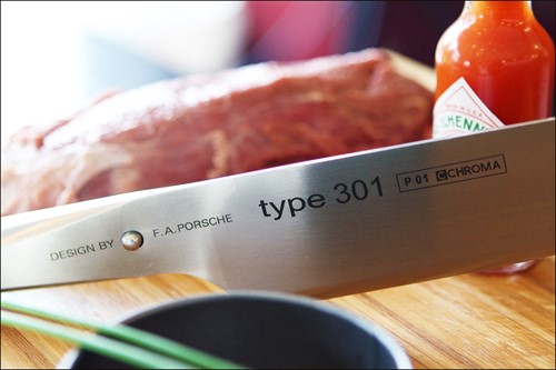 CHROMA P01 Type 301 traditioneel chefmes 24cm