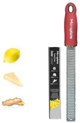 Microplane Rasp zester, Pomegranate Red