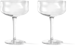 Paveau Swirl Coupe Glas Wave set van 2