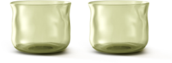 Paveau Swirl Small Tumbler Glazen Moss set van 2