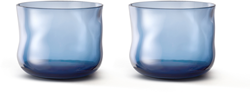 Paveau Swirl Small Tumbler Glas Midnight set van 2