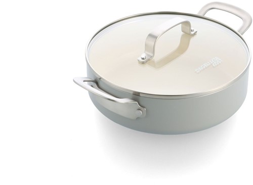 Dagelijkse Kost Stoofpan met keramische antikleeflaag met deksel Proline - 24 cm-3