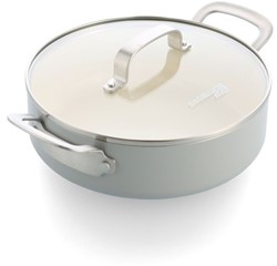 Dagelijkse Kost Stoofpan met keramische antikleeflaag met deksel Proline - 24 cm