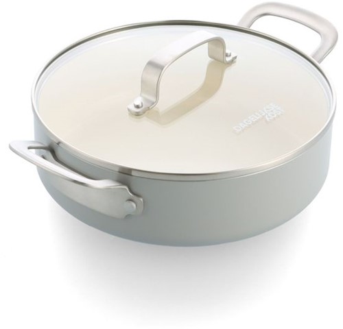Dagelijkse Kost Stoofpan met keramische antikleeflaag met deksel Proline - 24 cm