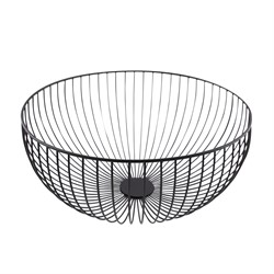 Point Virgule Wire mand zwart ø 35cm