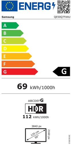 Samsung QE50Q7FAAUXXN TV 50 inch