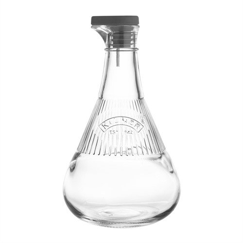 Kilner Glazen olie- of azijnfles met silicone dop 500ml