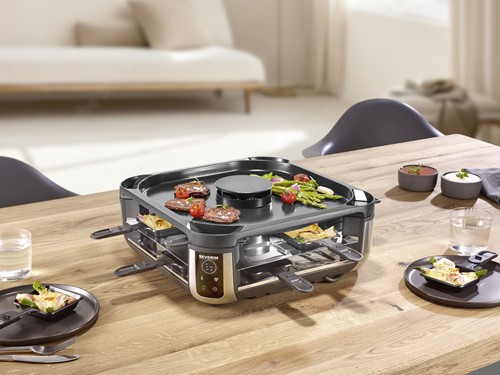 Severin RG 2379 Raclette Sevento met afzuigsysteem