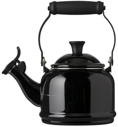 Le Creuset Fluitketel "Demi" in Ebbenzwart 1,1l