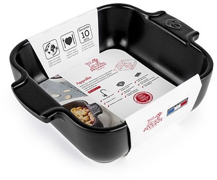 Peugeot Appolia vierkante ovenschaal 21cm satijnzwart-3