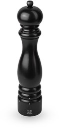 Peugeot Manuele pepermolen uit hout, Satijnzwart, 30 cm