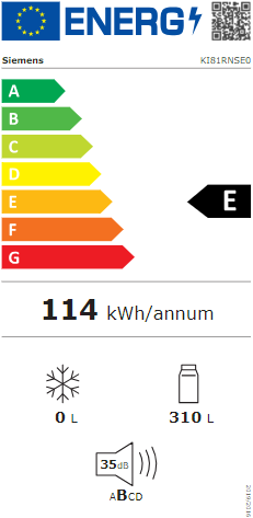 Siemens KI81RNSE0 Koelkast - integreerbaar iQ100