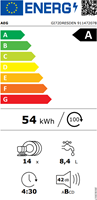 AEG GI72DRESDEN Inbouw vaatwasser 60 cm