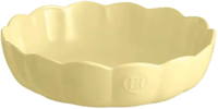 Emile Henry Taartvorm Vanille Ø27cm/h:6.5cm