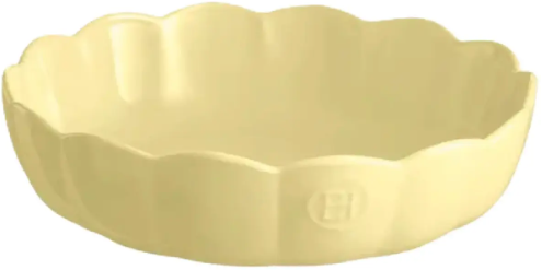 Emile Henry Taartvorm Vanille Ø27cm/h:6.5cm