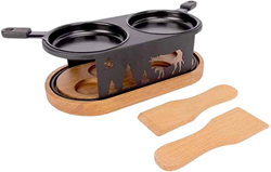 Cosy & Trendy Aspen Raclette Ovaal 2 Personen +Spatels