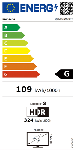 Samsung QE65QN900FTXXN Neo QLED 8K - Mini LED TV