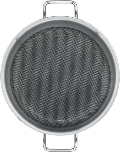 Serveerpan XL hoog Vulcano Cut Resist 24 cm-2
