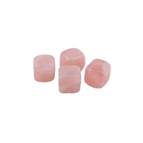 Point Virgule Set van 4 herbruikbare ijsblokjes uit jade roze met zakje