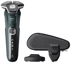 Philips S5884/38 Elektrisch scheerapparaat - Series 5000 - Met hard pouch, charging stand, beard styler - Donkergroen