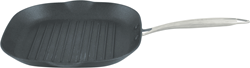 Point Virgule Pan-à-moi gietijzeren grillpan met ecalibur coating 28x28cm