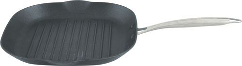 Point Virgule Pan-à-moi gietijzeren grillpan met ecalibur coating 28x28cm