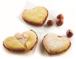 SILIKOMART FOR YOU - HEART SHAPED CUTTER + 80 BAKING SHEETS