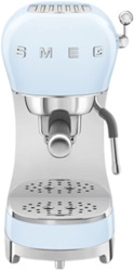 Smeg ECF02PBEU Espresso koffiemachine - pastelblauw