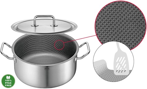 Spring Brigade Premium Kookpot CUT RESIST PURE 24 cm - 4,7 L-3