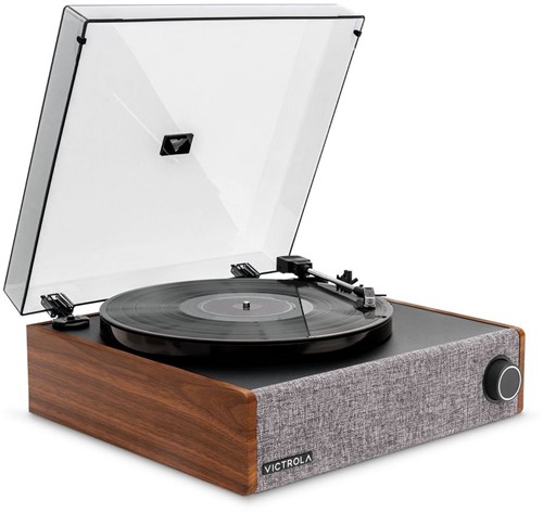 Victrola VTA-78 Eastwood LP, Platenspeler - walnut