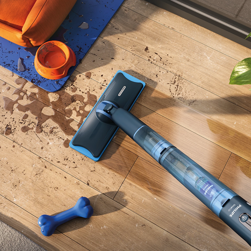 Philips – XV5113/01 OneUp Series 5000 elektrische dweil met pad & reiniger - Retour-2