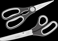 Berghoff Multifunctionele keukenschaar met magnetische hoes 23 cm Leo Graphite-3