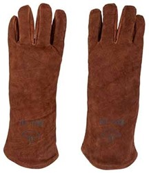 White Fire BBQ handschoenen per paar leder